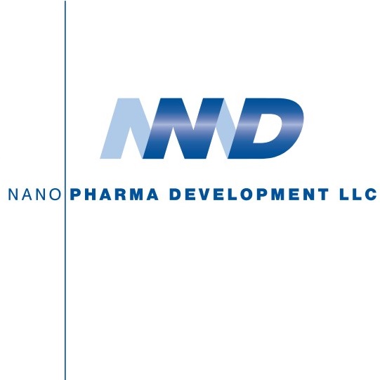 Логотип фармацевтической компании Нанофарма Девелопмент ООО