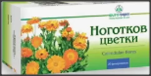 Цветки календулы Фильтр-пакеты 1.5г №20 произодства Фитофарм ОАО