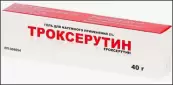 Троксерутин Гель 2% 40г от Ф. фабрика (Тула)