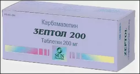 Зептол Таблетки 200мг №100 произодства Сан Фармасьютикал Индастри