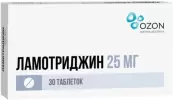 Ламотриджин Таблетки 25мг №30 от Озон ФК ООО