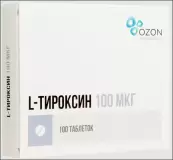 L-Тироксин Таблетки 100мкг №100 от Озон ФК ООО