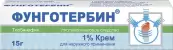 Фунготербин Крем 1% 15г от Нижфарм ОАО