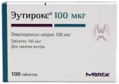 Эутирокс Таблетки 100мкг №100 от Мерк