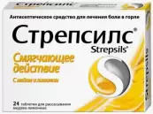 Стрепсилс Мёд/Лимон Таблетки №24 от Рекитт Бенкизер