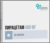 Пирацетам Таблетки 400мг №60 от Озон ФК ООО