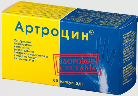 Артроцин Капсулы 500мг №60 произодства ВИС ООО