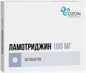 Ламотриджин Таблетки 100мг №30 от Озон ФК ООО
