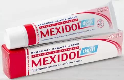 Мексидол Дент Актив Зубная паста 65г произодства Контракт