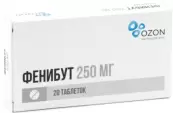 Фенибут Таблетки 250мг №20 от Озон ФК ООО