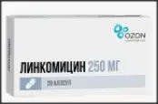 Линкомицина г/х Капсулы 250мг №20 от Производство Медикаментов ООО