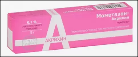 Мометазон Крем 0.1% 15г произодства Акрихин ОАО ХФК