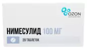 Нимесулид Таблетки 100мг №20 от Озон ФК ООО