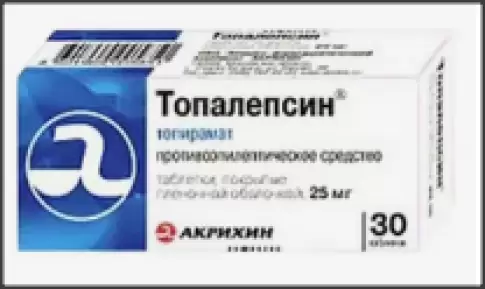 Топалепсин Таблетки 25мг №30 произодства Акрихин ОАО ХФК