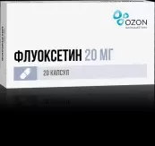 Флуоксетин Капсулы 20мг №20 от Озон ФК ООО