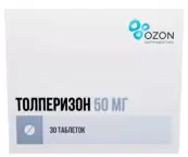 Толперизон Таблетки 50мг №30 от Озон ФК ООО