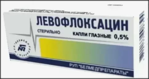 Левофлоксацин Капли глазные 0.5% 5мл произодства Белмедпрепараты АО