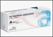 Метформин Таблетки 1г №60 от Авексима ОАО