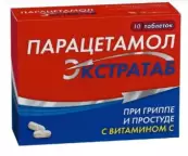 Парацетамол Экстратаб Таблетки 500мг+150мг №10 от Оболенское ФП ЗАО