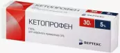 Кетопрофен Гель 5% 30г от Вертекс ЗАО