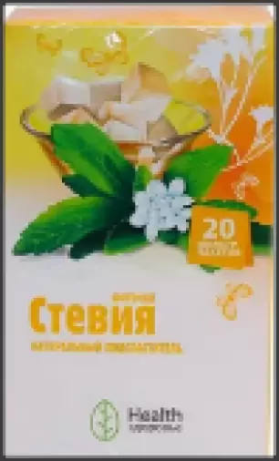 Чай Стевия Фильтр-пакеты 1г №20 произодства Здоровье Фирма ООО