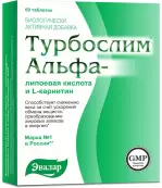 Альфа-липоева к-та и L-карнитин Таблетки 550мг №60 от Эвалар ЗАО