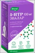 5-НТР (5-гидрокситриптофан) Капсулы 100мг №60 от Эвалар ЗАО
