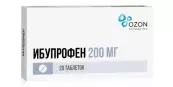 Ибупрофен Таблетки 200мг №20 от Озон ФК ООО