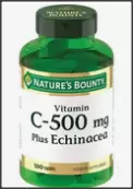 Витамин С-500 плюс эхинацея от Нэйчерс Баунти