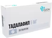 Тадалафил Таблетки п/о 5мг №28 от Озон ФК ООО