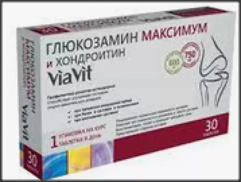Глюкозамин Максимум и Хондроитин Таблетки №30 произодства Натур Продукт