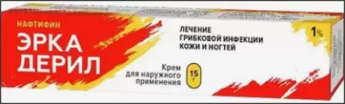 Эркадерил Крем 1% 15г произодства Ф. фабрика (Тула)