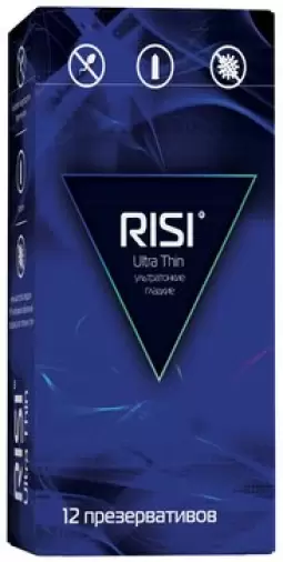 Презервативы Ganzo Risi Ultra Thin ультратонкие Упаковка №12 произодства ФармЛайн