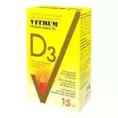 Витрум Витамин Аква Д3 Масл.р-р 520МЕ/капля 15мл от DSL Food (ДиЭсЭль Фуд)