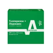 Толперизон+Лидокаин от Химфарм ОАО