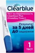 Тест на беременность Clearblue Тест струйный, кассета №1 от ЭсПиДи Свис Пресижи Дайагностикс ГмбХ
