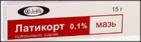 Латикорт Мазь 0.1% 15г произодства Ельфа Фармзавод