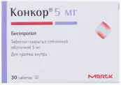 Конкор Таблетки 5мг №30 от Нанолек ООО