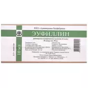 Эуфиллин Ампулы 2.4% 10мл №10 от Биосинтез ОАО